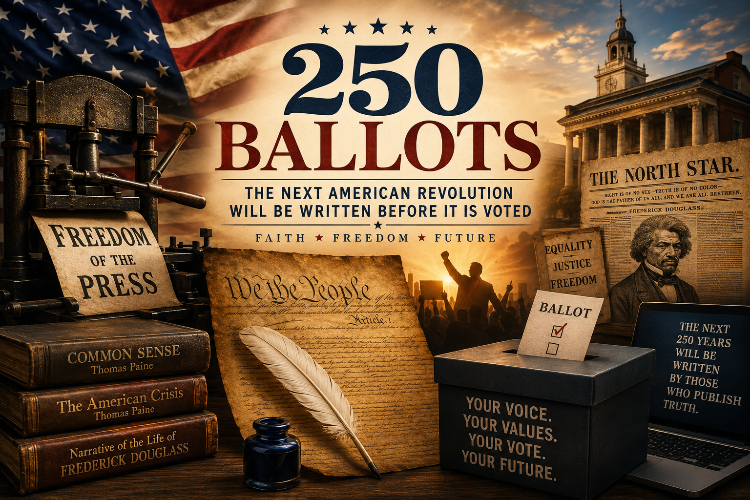 250 Ballots: The Next American Revolution Will Be Written Before It Is Voted