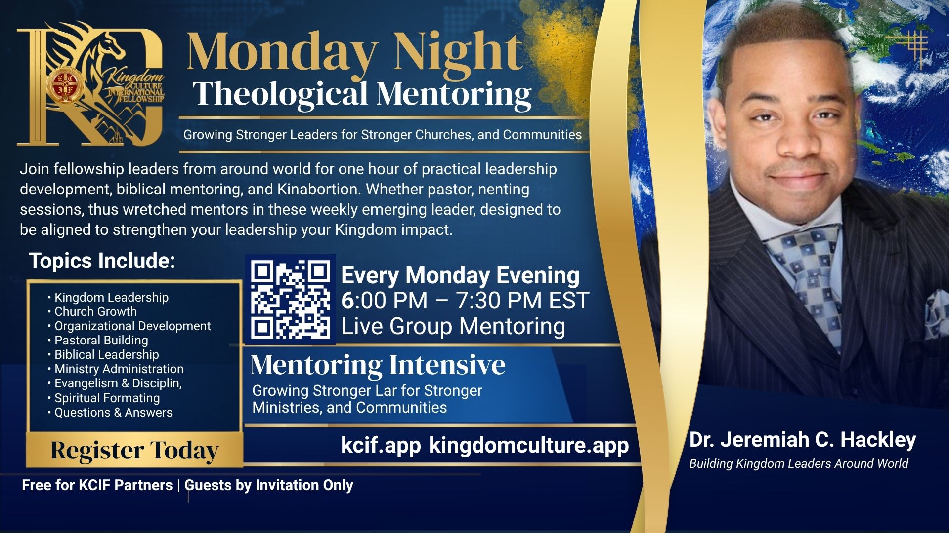 Monday Theological Mentoring Session